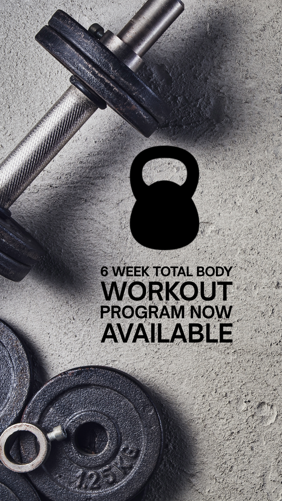 6 week total body workout plan