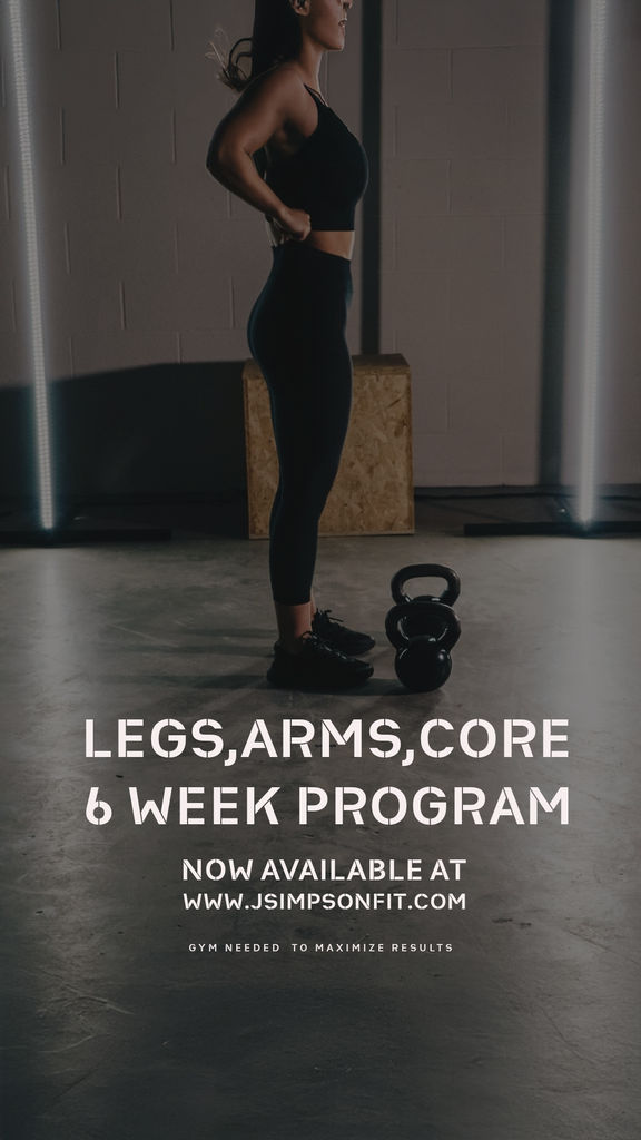6 Week Legs, Arms, and Core Program